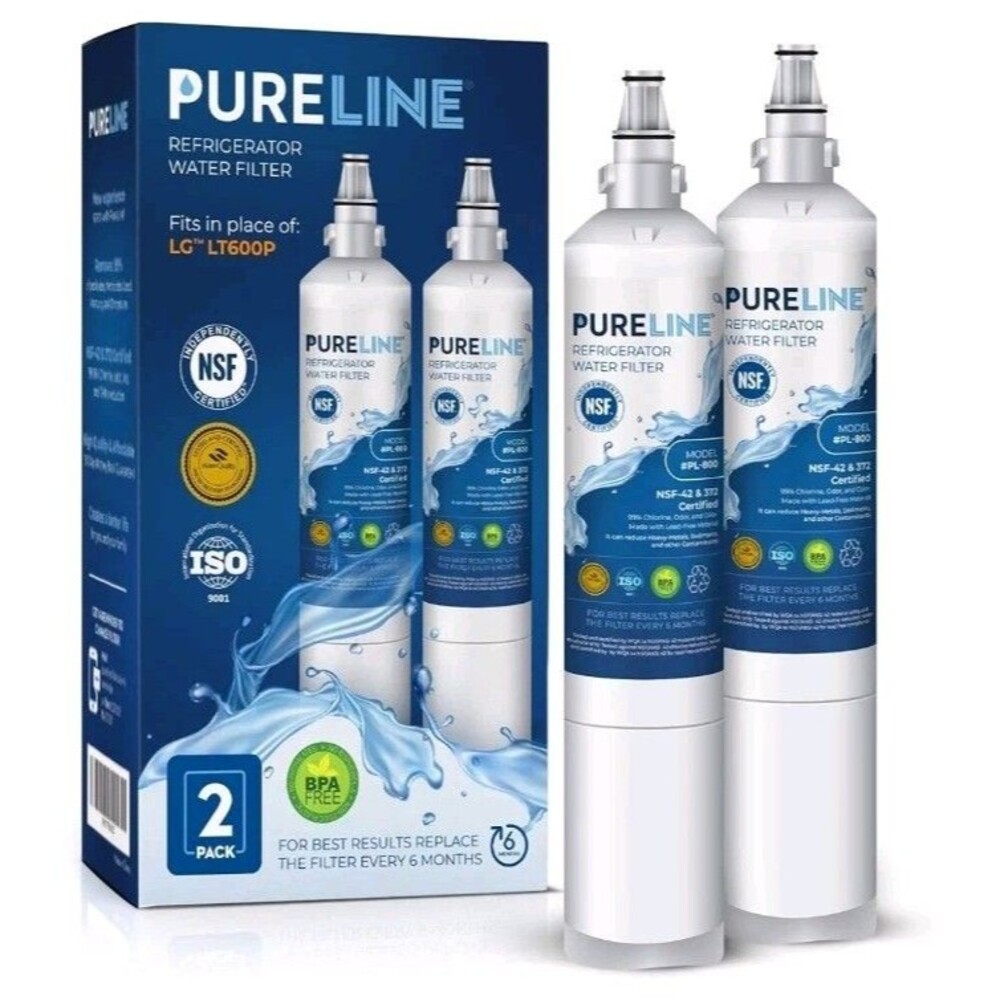(Lot of 2) - Pureline PL-800-S Refrigerator Water Filter NEW